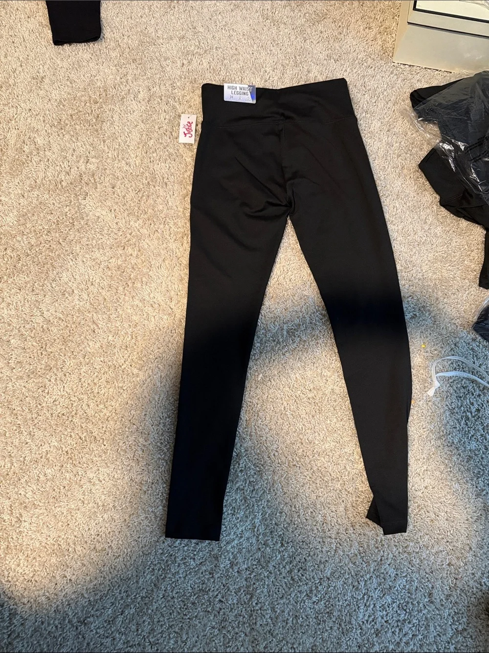 Justice Black Girls' Active Leggings